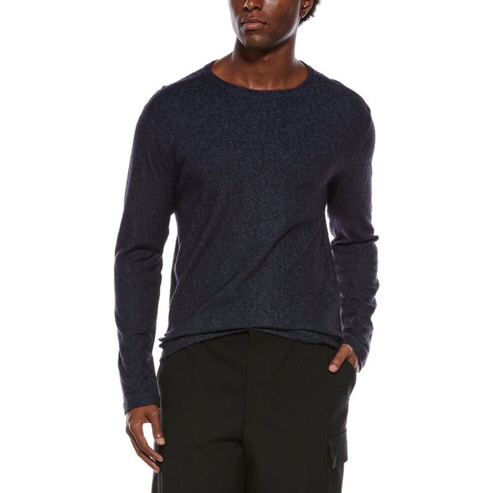 John Varvatos Mens  Haralson Regular Fit Wool-Blend Crewneck Sweater